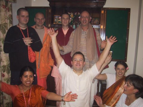 Daniel, Nimi, Kavicandra, Gauranga Sundara, Sitarama, Steve, Natasha, Lindsay