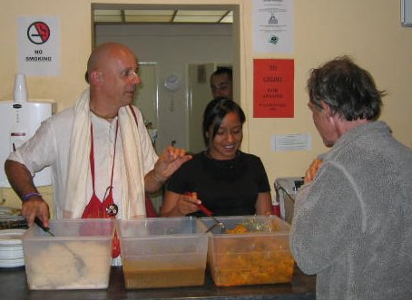 Hare Krishna Centre Leicester - Prasadam Distribution