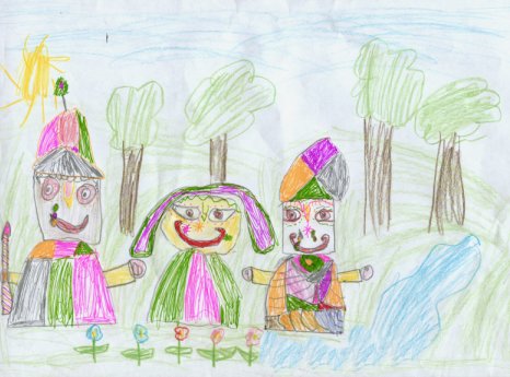 by Gaurasundar Johnston, aged 7