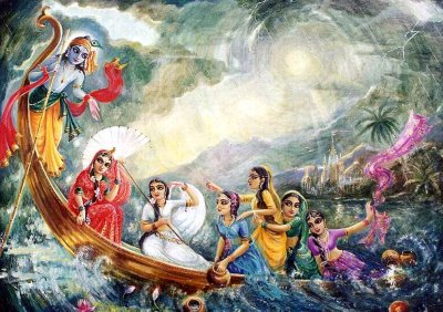 Krishna the Transcendental Boatman