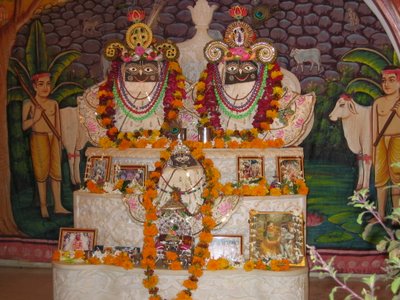 Krishna and Balarama at ISKCON Govardhana