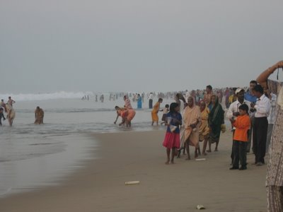 The Beach on Kartik Purnima