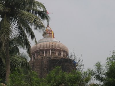 A Glimpse of the Jagannatha Temple in Puri