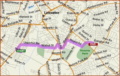 Hare Krishna Centre Leicester - Map